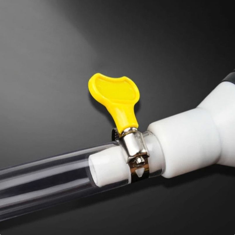 Car Tank Sucker Petrol Oil Transfer Car Pump With 150cm Hose Manual Pump