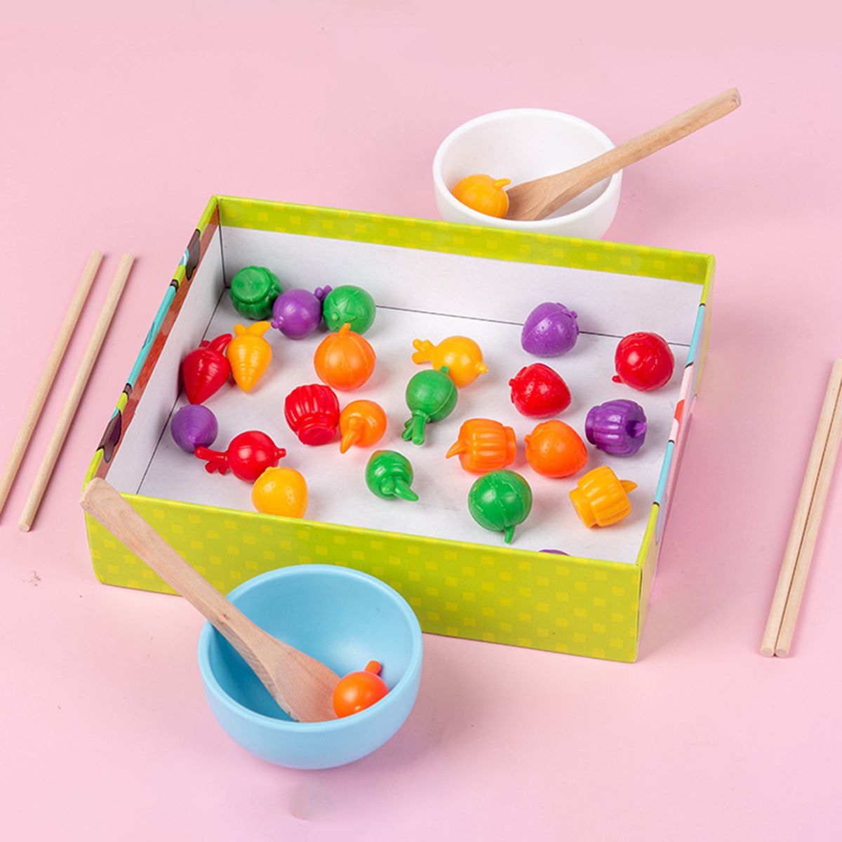 Chopsticks Learning Bear Design Interactive Toy Educational-