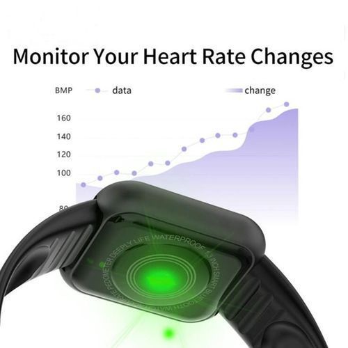 Fitness Tracker Blood Pressure Heart Rate Monitor Y68