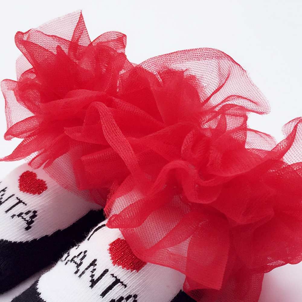 Cute Newborn Baby Girls Socks Christmas Infant Cotton Socks