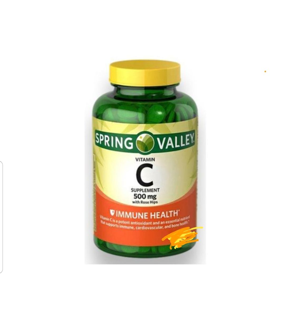 Vitamin C 500mg With Rose Hips - 100 Tabs