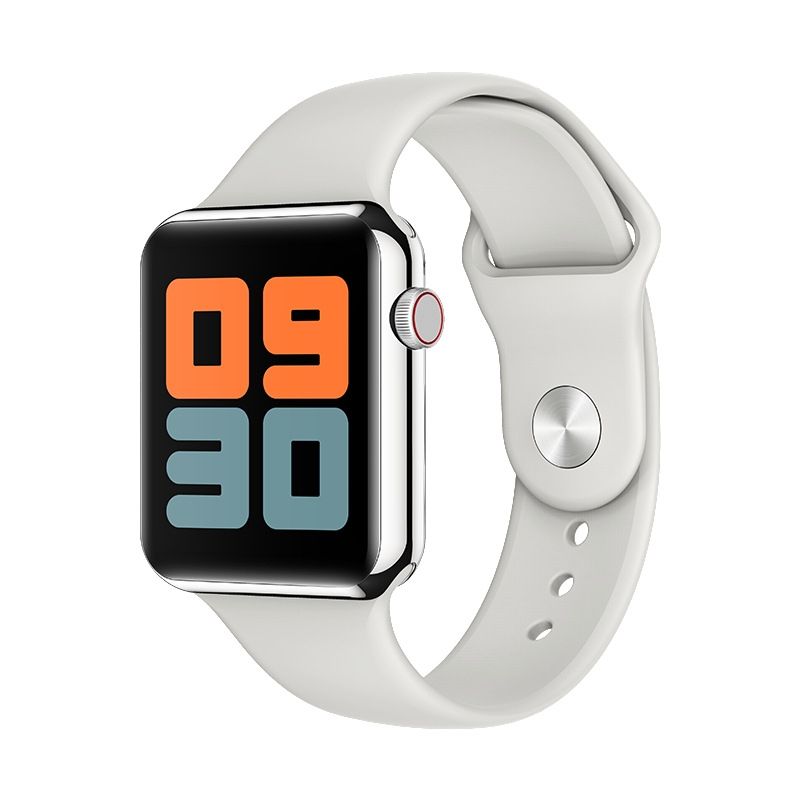 P10 1.3inch IPS Color Screen Smart Watch IP67 Waterproof,Support Call Reminder/Heart Rate Monitoring/Blood Pressure Monitoring/Sleep Monitoring(White)