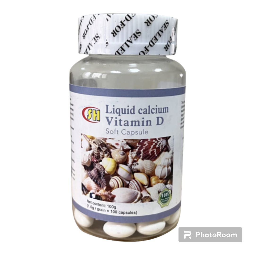 Liquid Calcium Vitamin D Soft Capsules