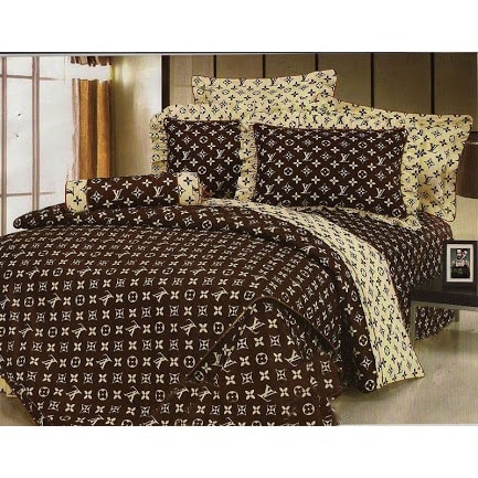 LV Print Duvet Comforter - Queen Size