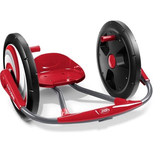 Radio Flyer - Cyclone Ride-on For Kids - Arm Powered - 16" Wheels - Red