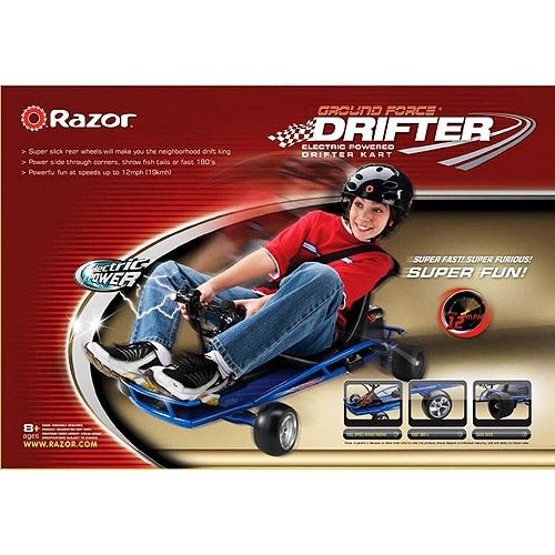 Electric Powered Ground Force Drifter- Go Kart