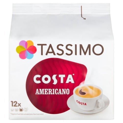 Costa Americano Coffee Pods - 108g