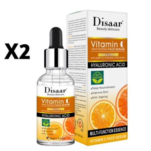 Vitamin C Serum - Face Serum /anti-aging, Sunburn And Dark Spots Removal- 30ml X2
