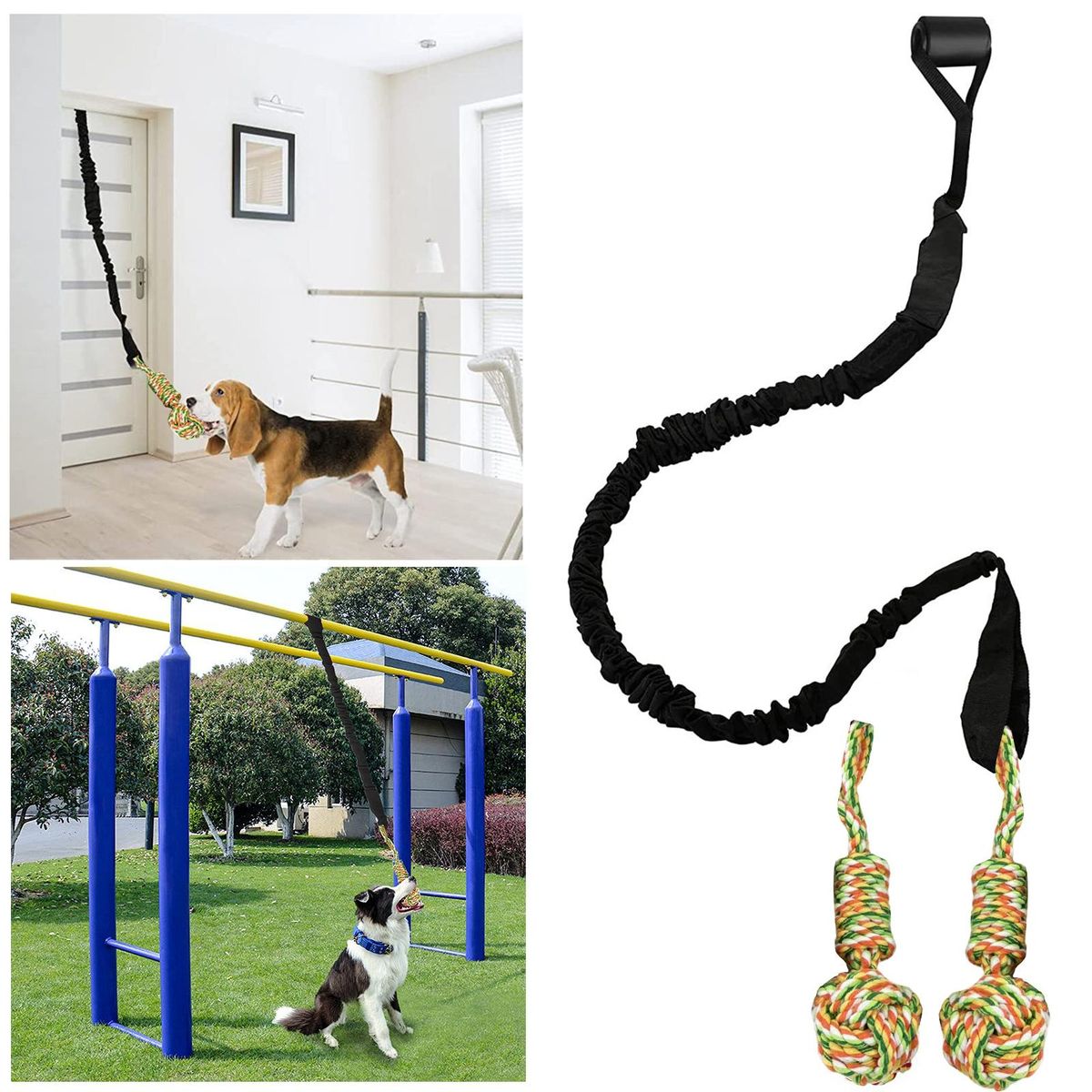 Dog Rope Toy Interactive Dog Rope Toy Toy Black