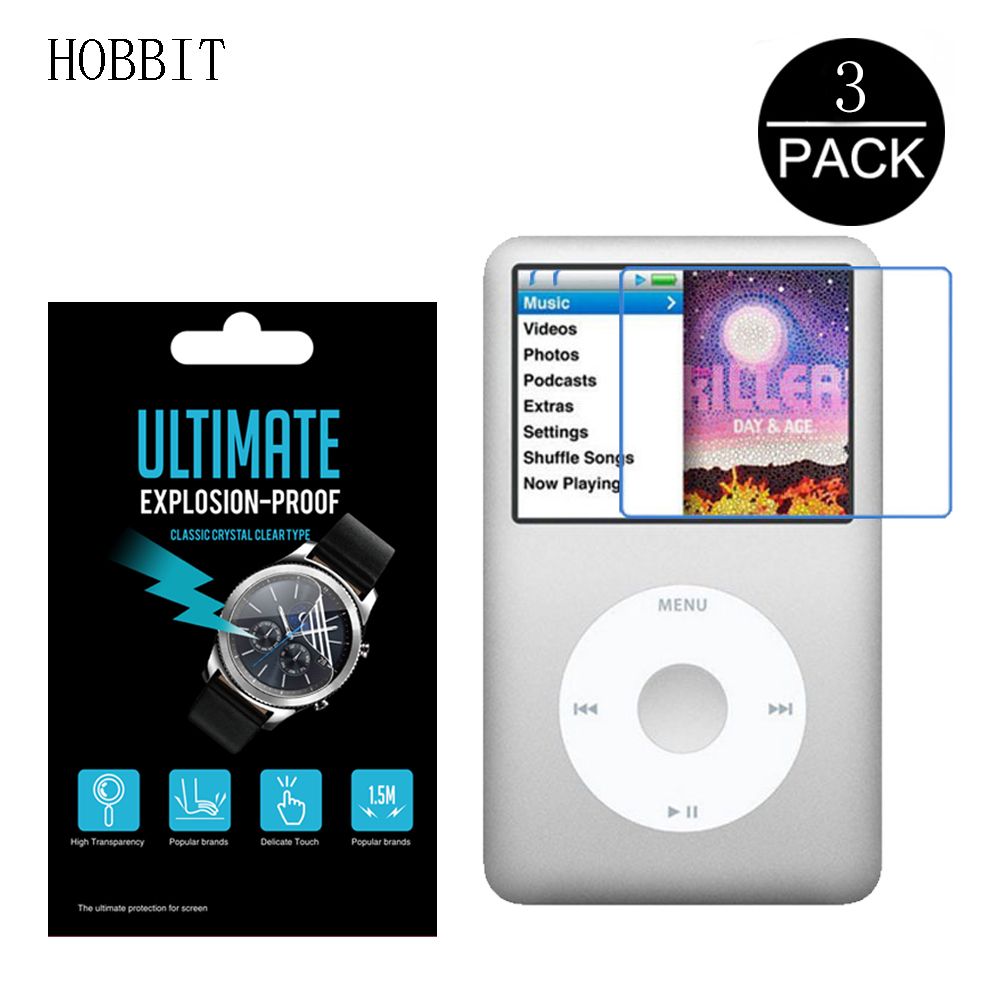 3PCS Explosion-proof Screen Protector For IPod Classic