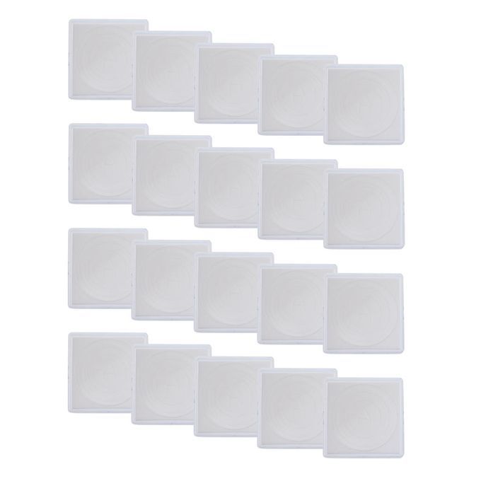 Plastic Clear  Box Collection Holder Case Storage For 20-40mm