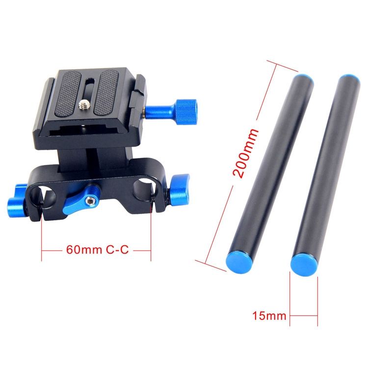 YLG0102E-06 15mm Stents Rail Rod Rig PTZ Mount