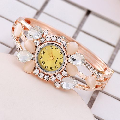 2022 Fashion New Luxury Rose Gold Diamonds Women Bracelet