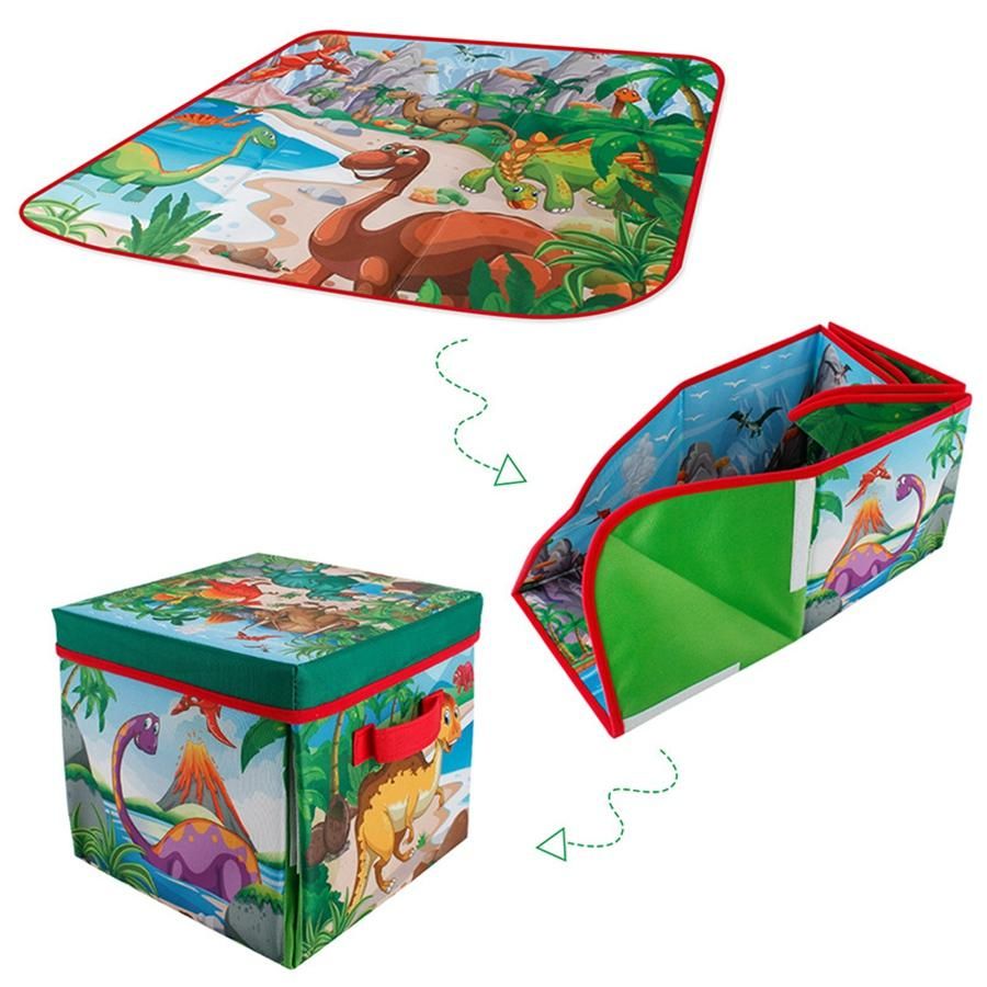 Portable Kids Crawling Carpet Dinosaur Crawling Mat and