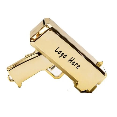 Unbranded Cash Cannon Spraying Machine With Money - Rose Gold