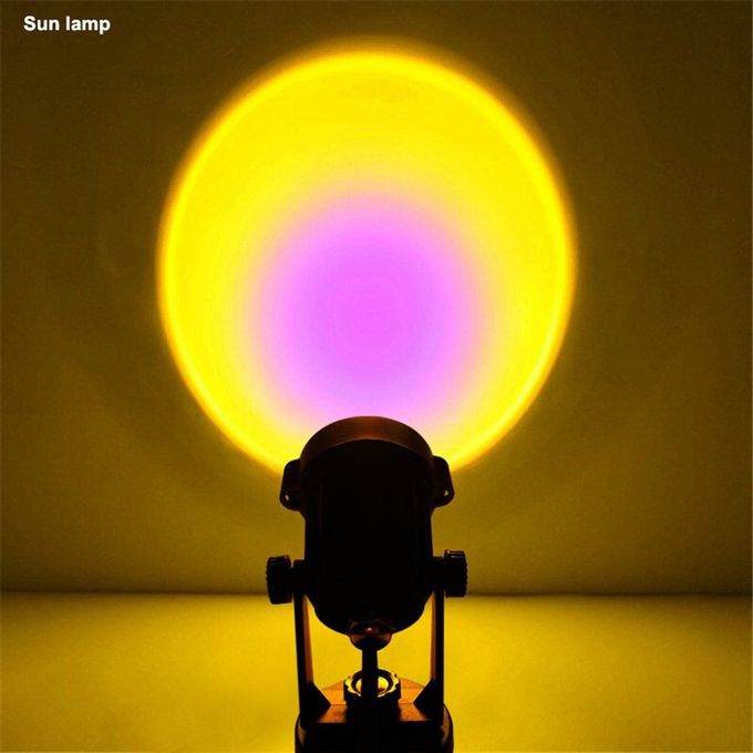 Mini Proje Tor Atmosphere Night Light  Offee Shop Proje Tion Lights USB Plug-sun-7.5*7.5*11 M