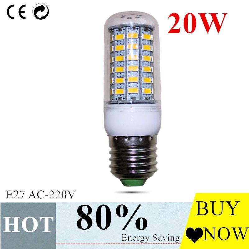 SMD 5730 LED Bulb E27 E14 LED Light LED Lamp220V 12W 15W 18W 20W 25W Power Led Candle Light Home