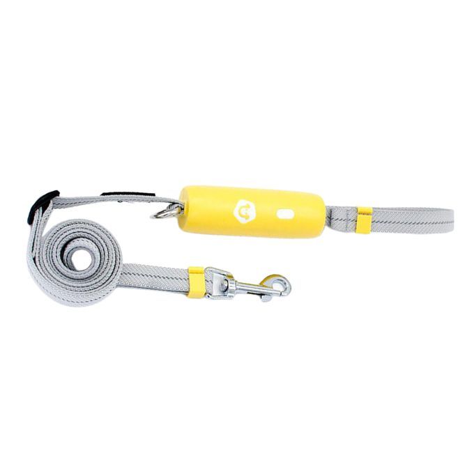 1.6m Retractable Dog Walking Leash For Outdoor Easy Control Yellow