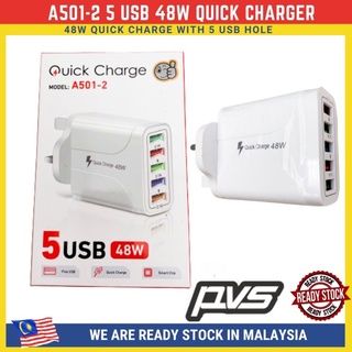 48W Quick Charge 3.0 USB Charger Watch Fast Speed Charger