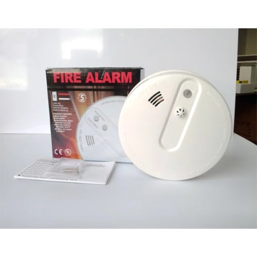 Wireless Photoelectric Fire Alarm Heat And Temperature Detector