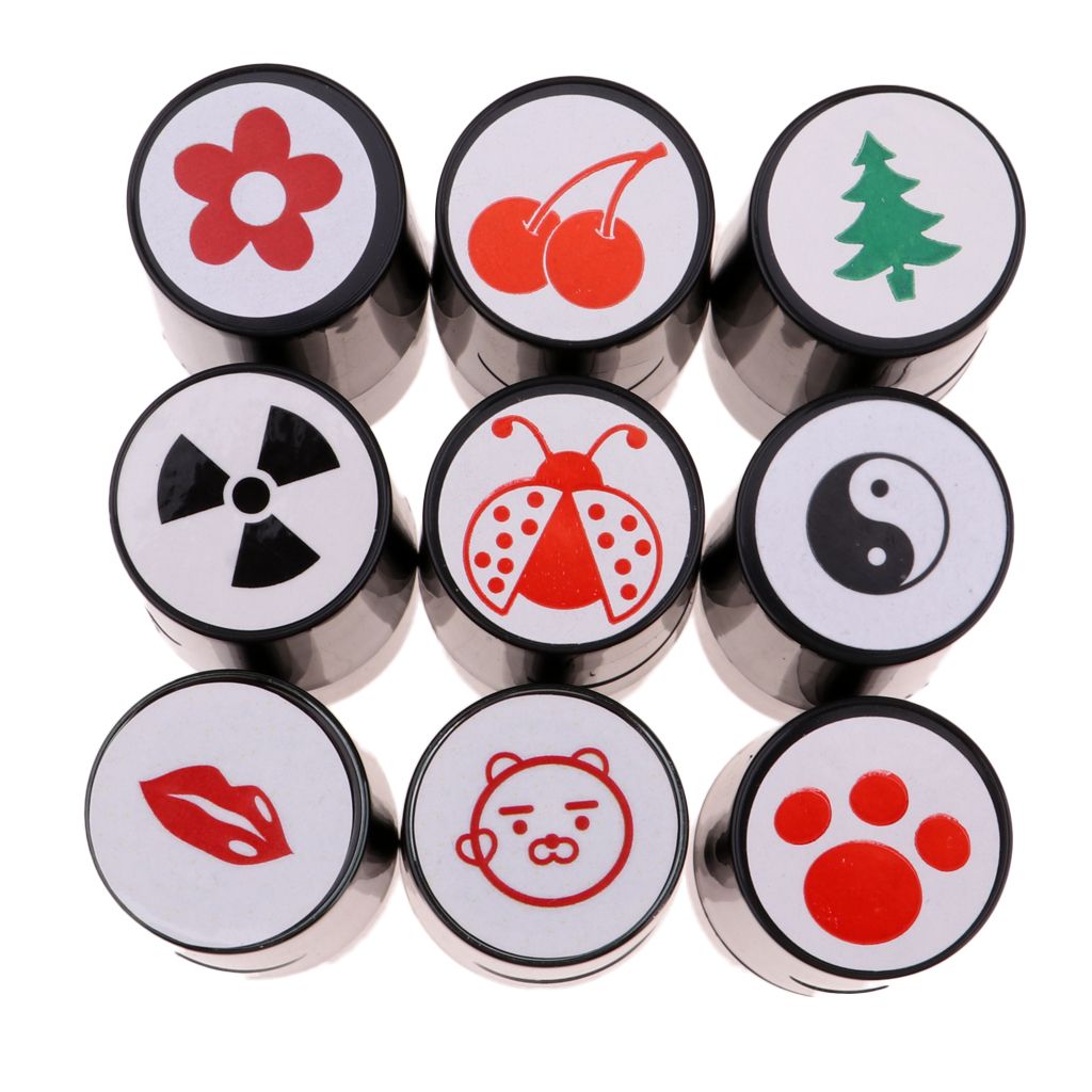 Perfeclan Quick-Dry Plastic Golf Ball Stamper Stamp Marker