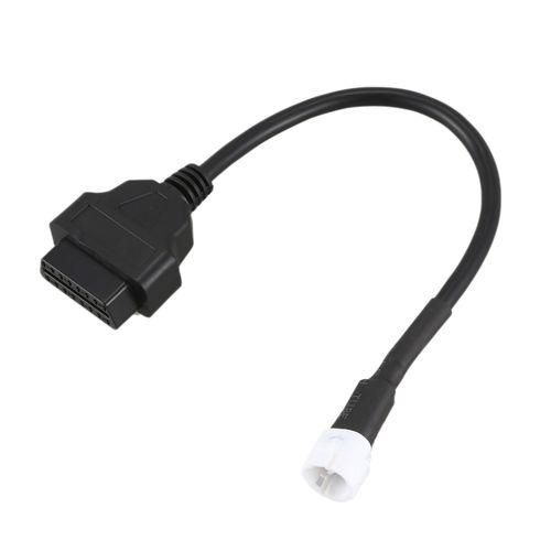 1 Pcs Black 3 Pin OBD2 Cable Fault Code Scanner Diagnostic
