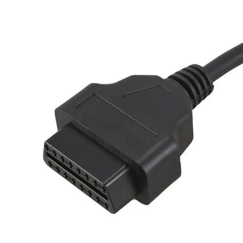 1 Pcs Black 3 Pin OBD2 Cable Fault Code Scanner Diagnostic