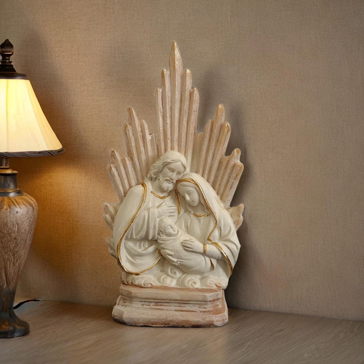 Holy Family Statue Classic Christian Decorative Catholic