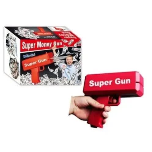 Super Gun Spraying Cash Money Machine