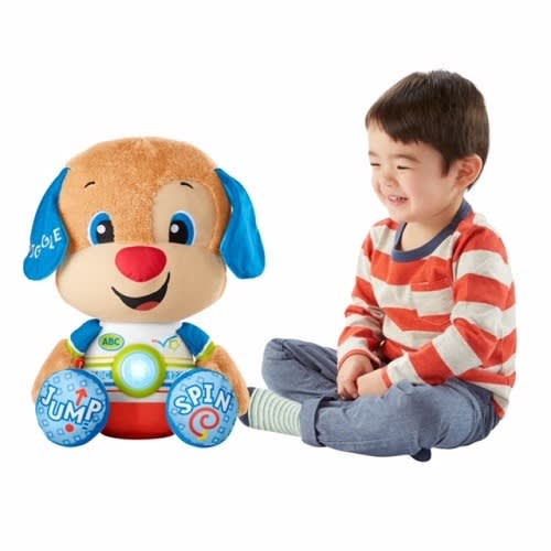 Laugh & Learn So Big Puppy, Large Musical Plush Learning Toy