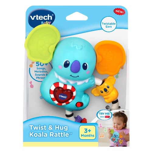 Baby Twist & Hug Koala Rattle 50+ Songs + Melodies