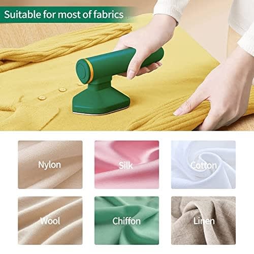 Mini Electric Steam Iron - Green - 33W