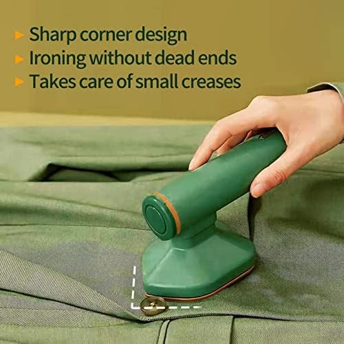 Mini Electric Steam Iron - Green - 33W