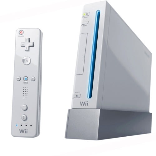 Wii Console  With Wii Sports Game - White