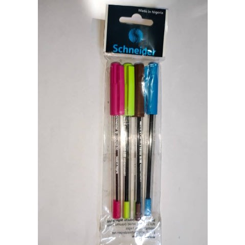 Ball Biros - 5 Pieces - Multicolor