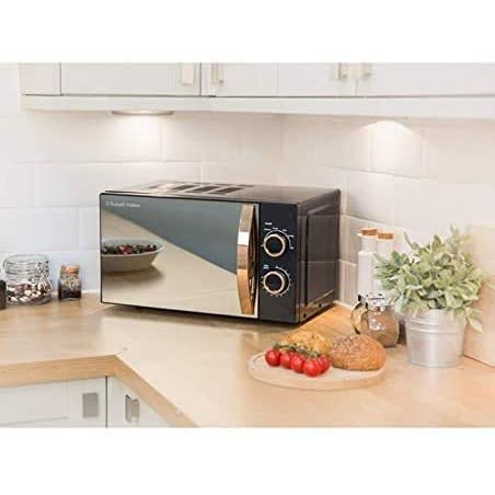 Rhm1727rg Solo Microwave - 17Litre - 700W - Rose Gold