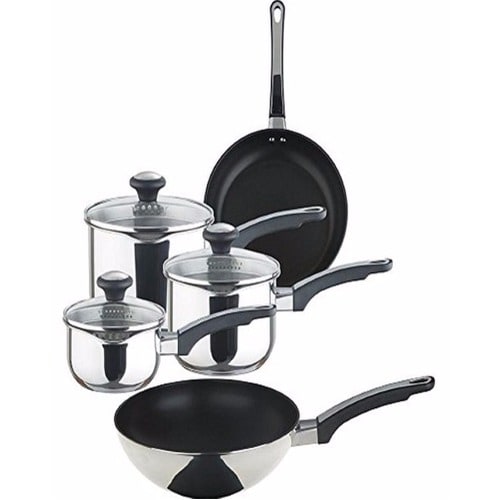 Stainless Steel 5-Piece Cookware Set