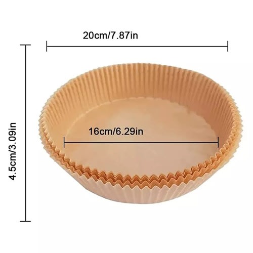 Air Fryer Multipurpose Disposable Liners - 10 Pieces