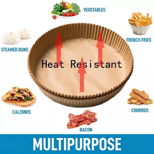 Air Fryer Multipurpose Disposable Liners - 10 Pieces