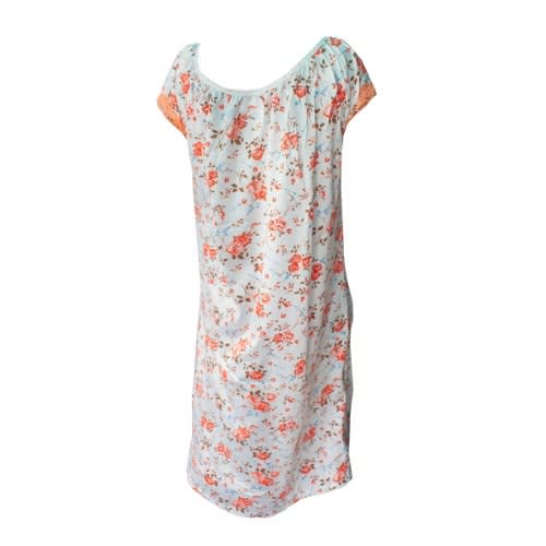 Ladies Midi Night Gown - Orange