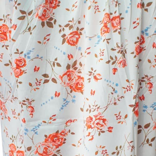 Ladies Midi Night Gown - Orange