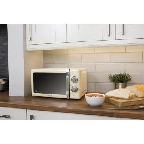 Retro Manual Microwave -20 Litres - 800 Watts