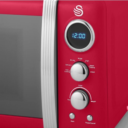 Retro Manual Microwave - 20L - 800W