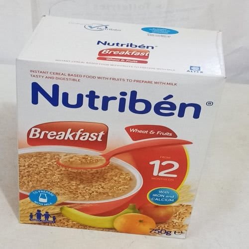 Breakfast Wheat & Fruits From 12 Months - 750g