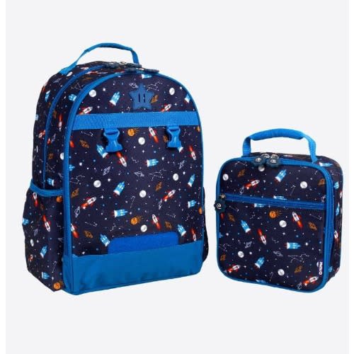 Spaceship 16" Duet 2 Piece  - Backpack And Lunchbag
