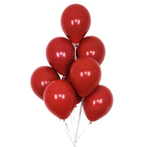 Helium Balloon - 100pcs - Ruby Red Balloon