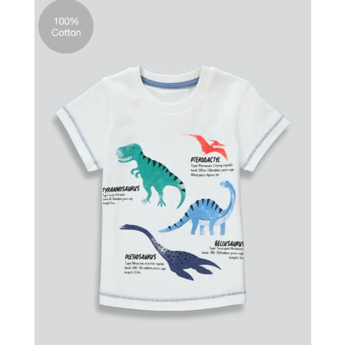 Simple Boys T Shirt - White