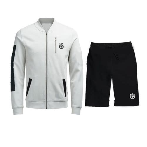 White Jacket And Shorts