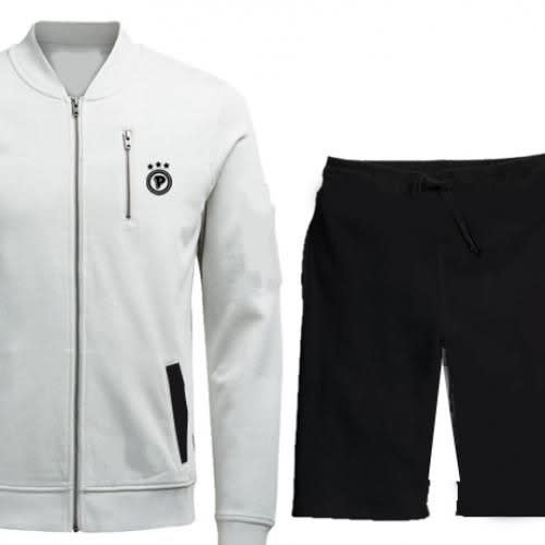 White Jacket And Shorts