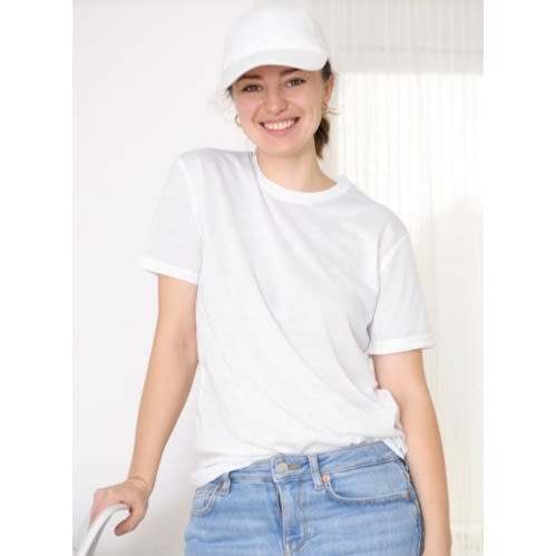 Unisex Face Cap - Pure White